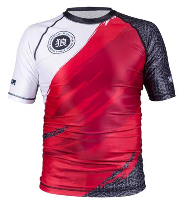 Okami cube rashguard - black